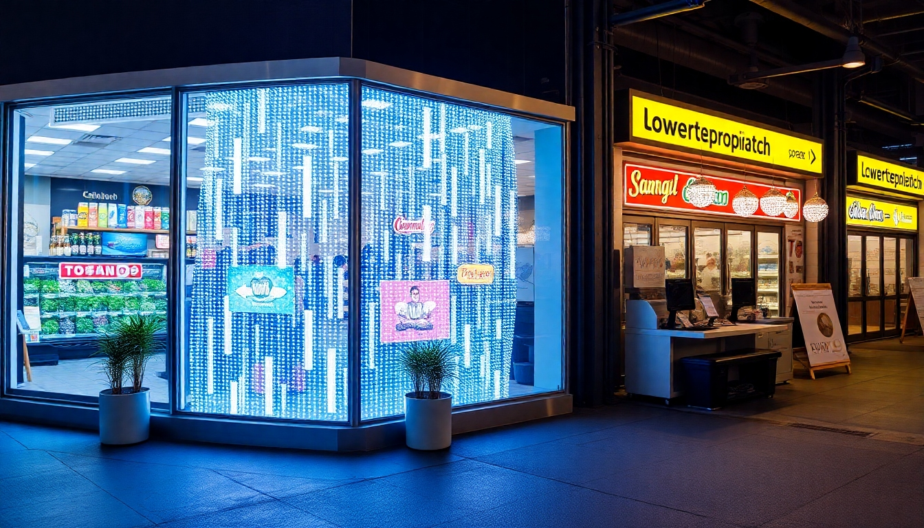 万博パビリオン風の近未来的な植物工場施設