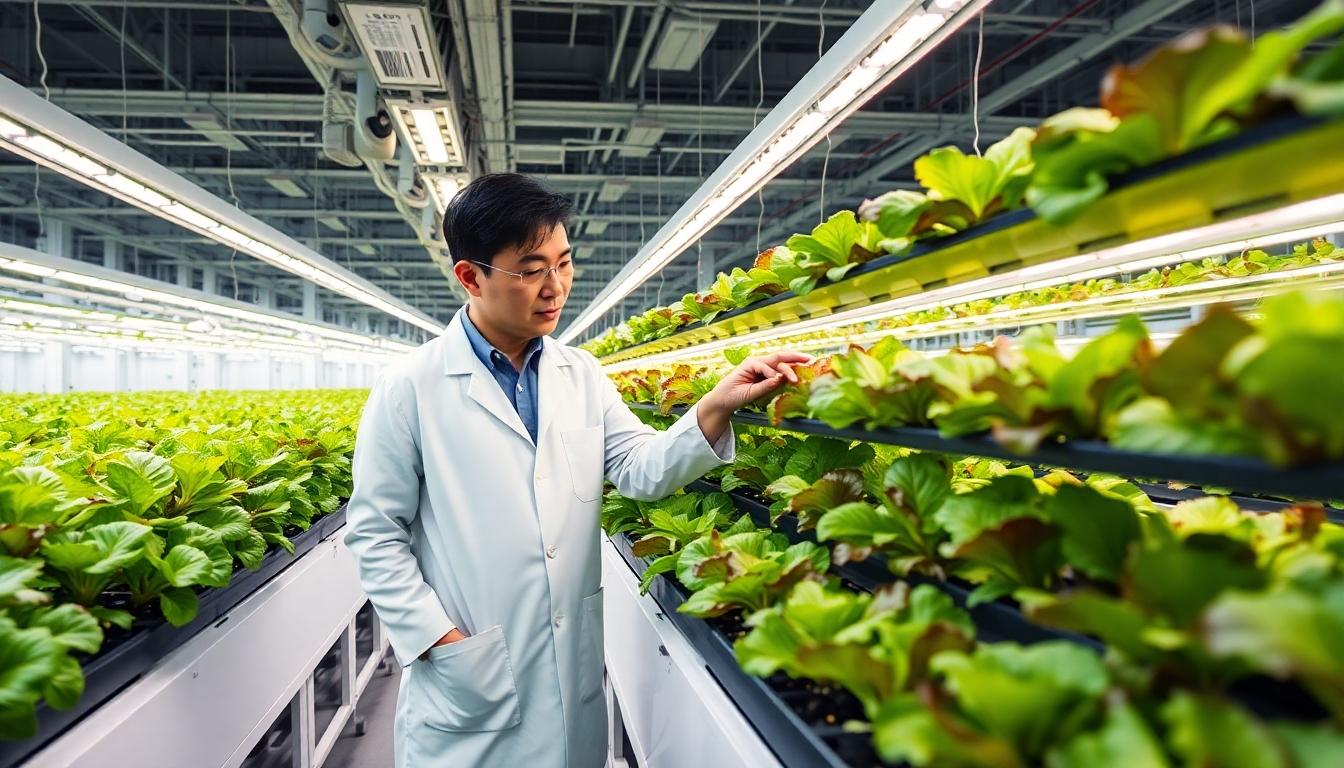 植物工場で実現する持続可能な食