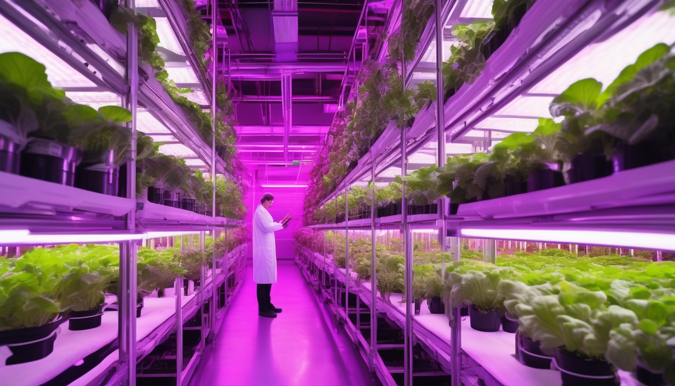 密閉型植物工場が拓く未来農業：食料安定供給と環境負荷低減の鍵