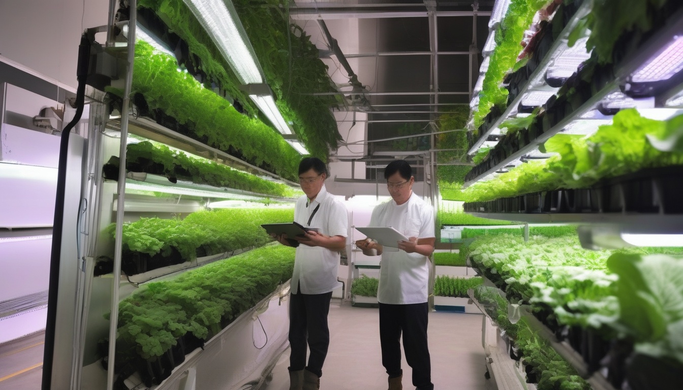 AI植物工場は海外農業を変えるか、シンガポール発の展開と日本市場の勝機