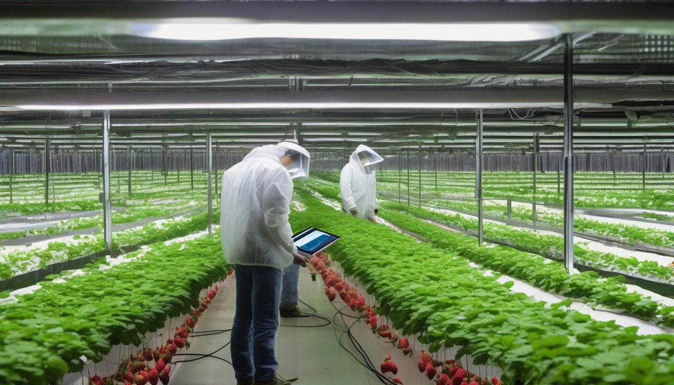 羽村の植物工場が変えるいちごの常識、AI制御と受粉技術が拓く農業の次段階